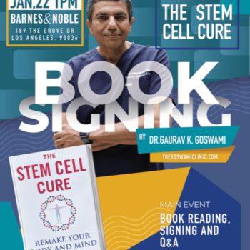 The Stem Cell Cure Book Signing Event with Dr. Goswami